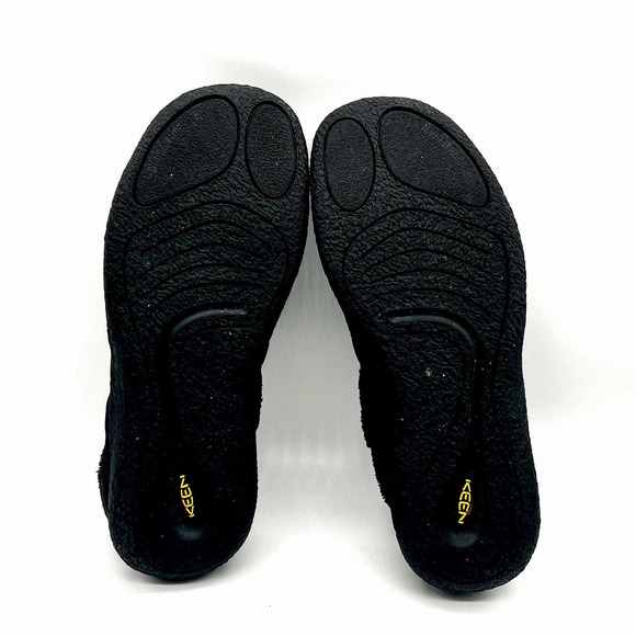 Keen Slipper Womens Size 9 Howser 2 Casual Flats 1025540 Black Fabric Drawstring - Picture 7 of 10